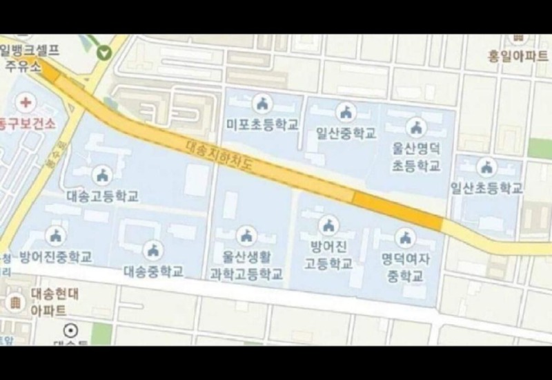 울산의 전설적인 학교 위치 ㄷㄷㄷ.jpg